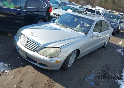 2003 Mercedes-Benz S 600 from USA, damaged, VIN WDBNG76J73A358333